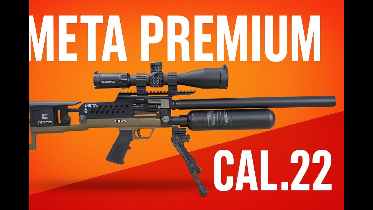 Rifle Reximex Meta Premium Cal.22 – Potencia, Precisión y Calidad