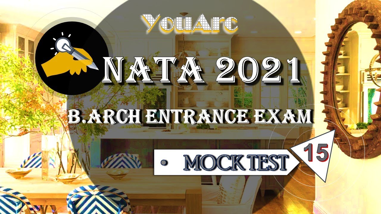 NATA  | JEE EXAM | B.Arch | B.Plan Entrance Exam | MOCK TEST - 15 |New exam Pattern
