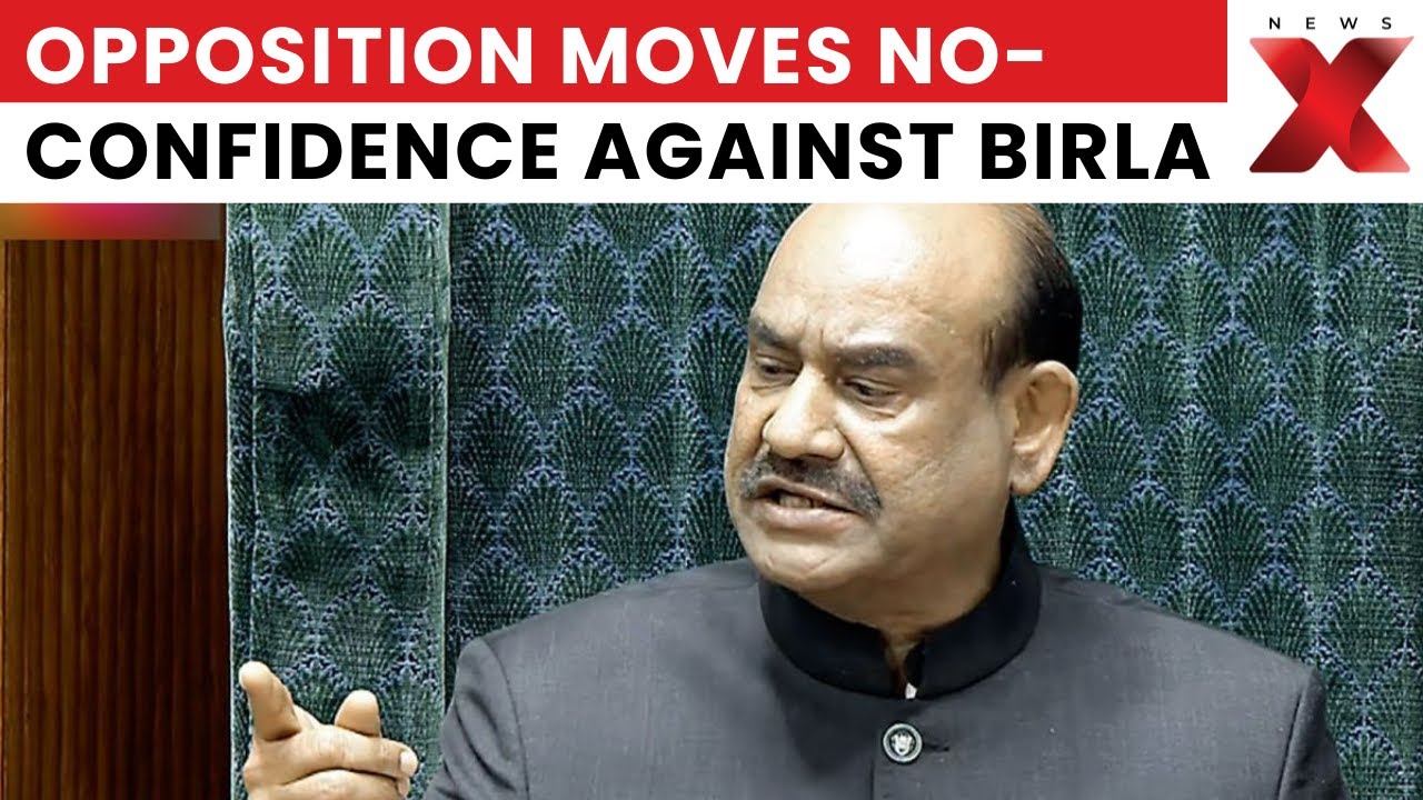 Opposition To Move No-Confidence Motion Against Speaker Om Birla After Lok Sabha Ruckus