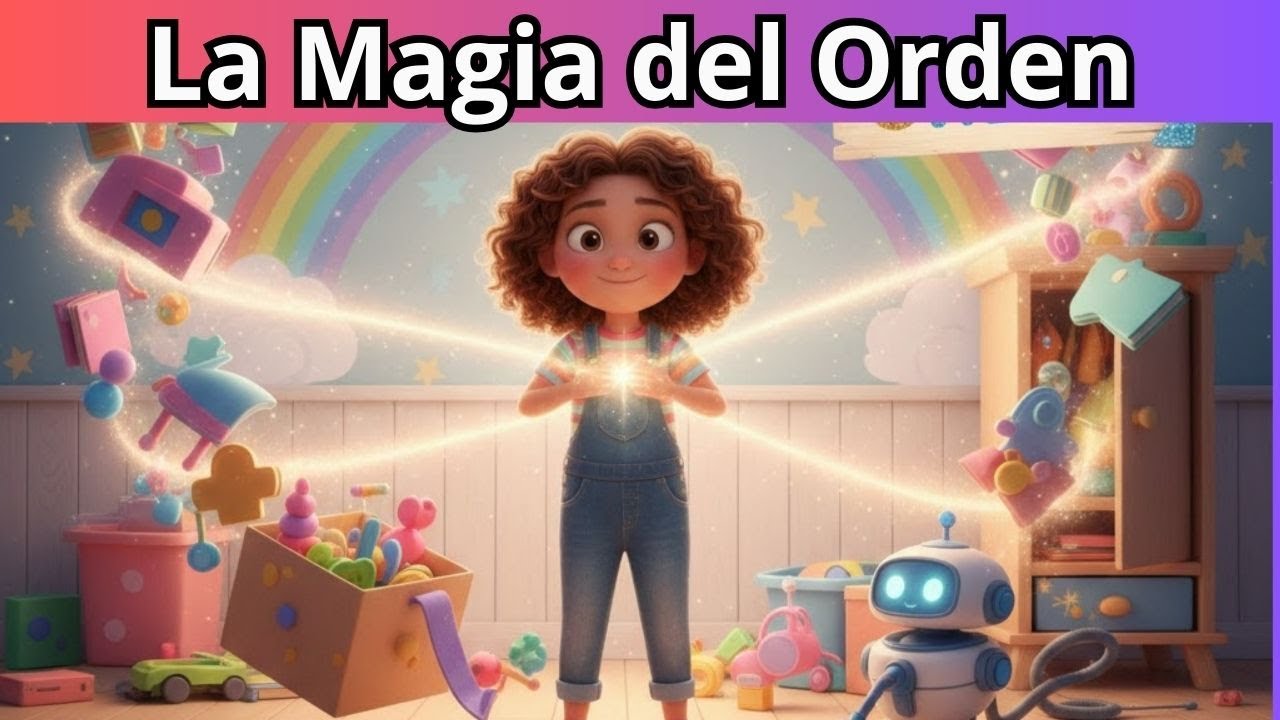Cuento de Magia y Orden | H&aacute;bitos Felices para Ni&ntilde;os