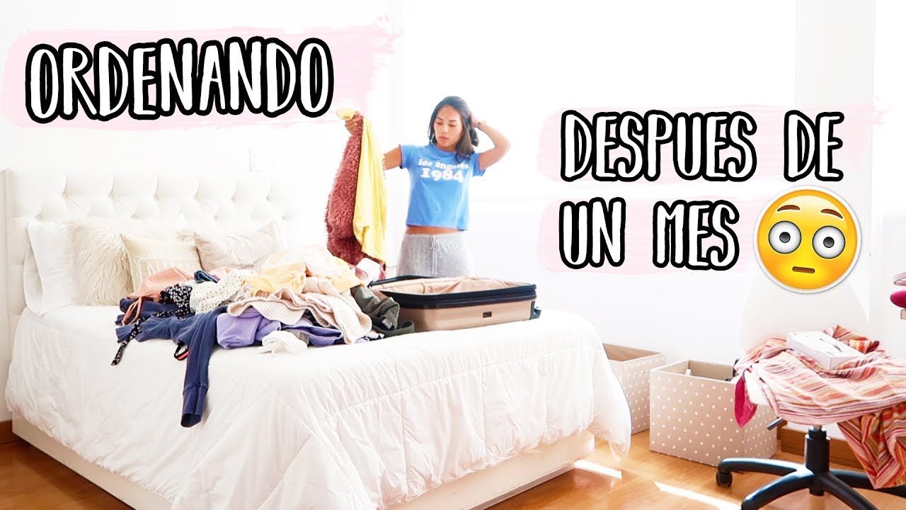 LIMPIANDO Y ORDENANDO TODO MI CUARTO!! *DESPUÉS DE UN MES* ORGANIZA CONMIGO!