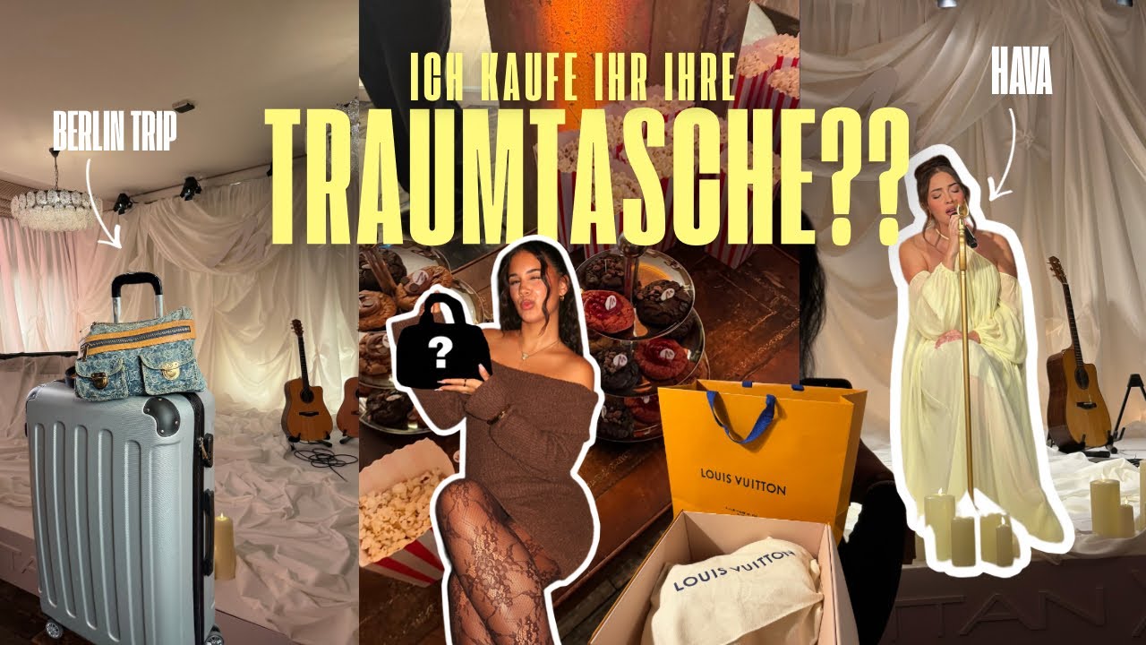 BERLIN TRIP⭐️👜-TRAUMTASCHE & WIR TREFFEN STAR?✨🤩