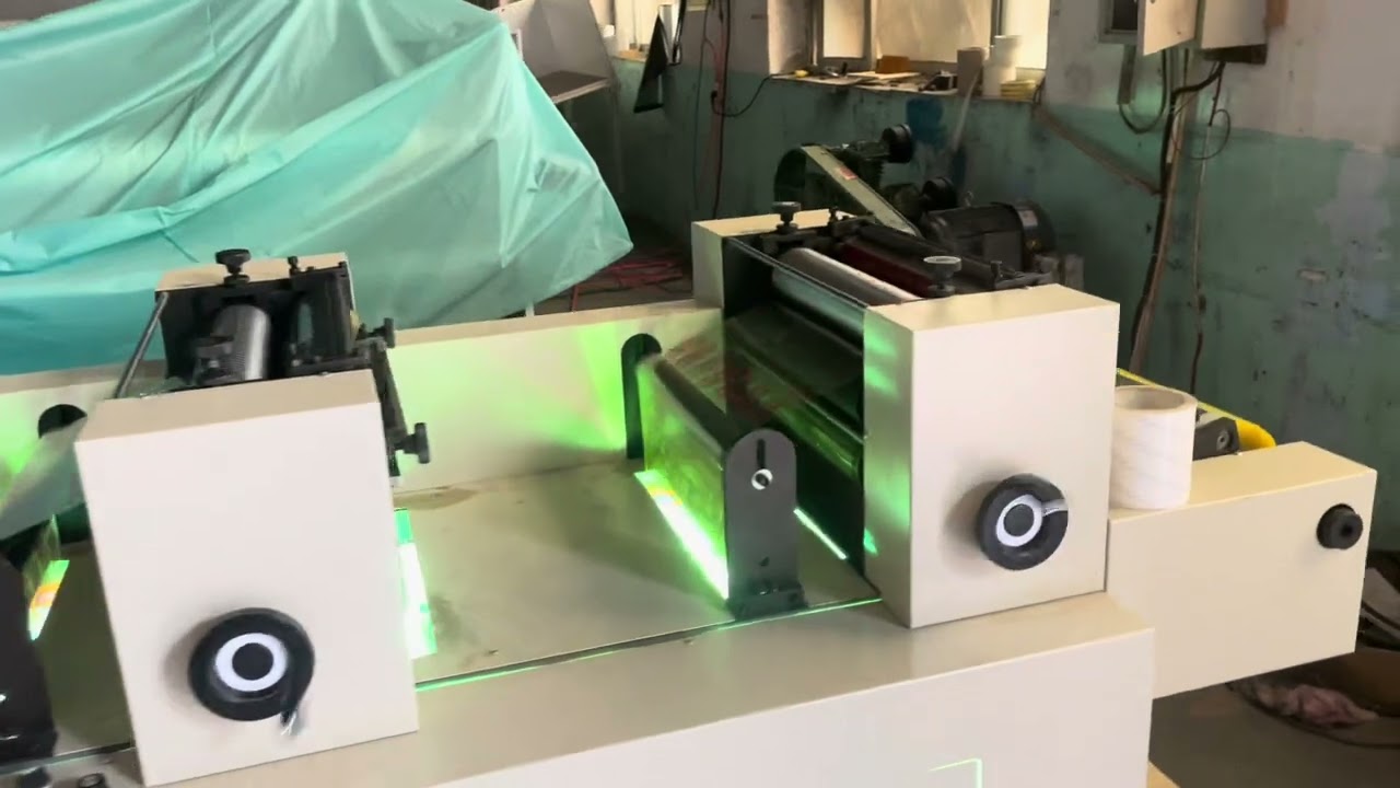 How to operate a Tape printing  machine?