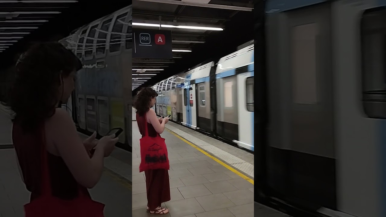 1er RER NG &agrave; Gare de Lyon le 21/06/23