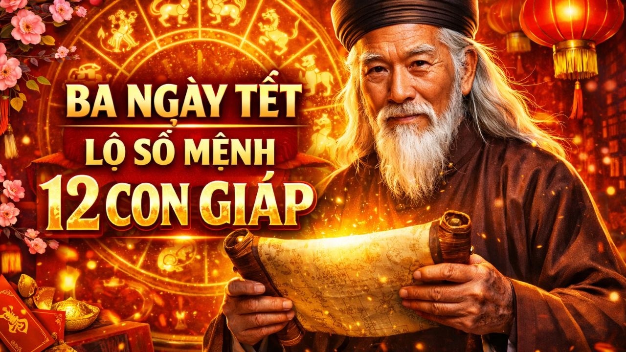3 Ngày Tết Hé Lộ Số Mệnh Cả Năm Của Bạn – Theo 12 Con Giáp