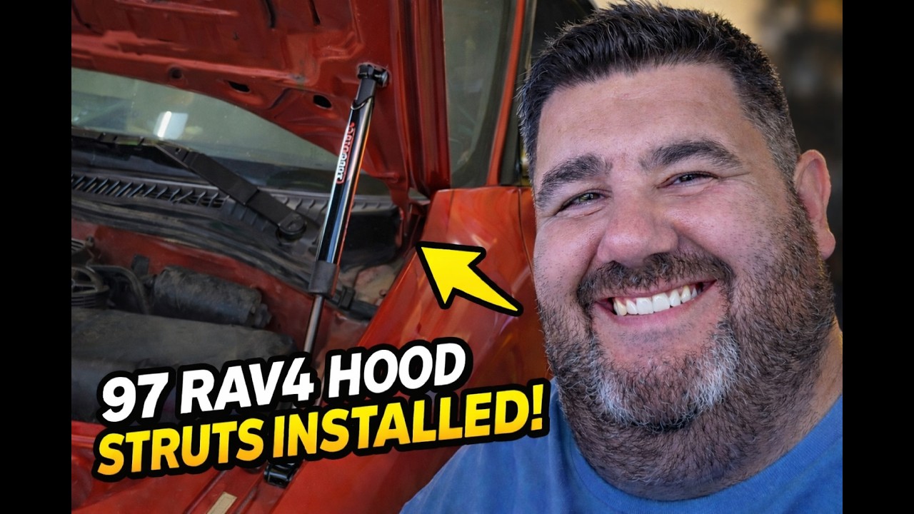 1996–2000 Toyota RAV4 Hood Strut Installation | Easy DIY Upgrade