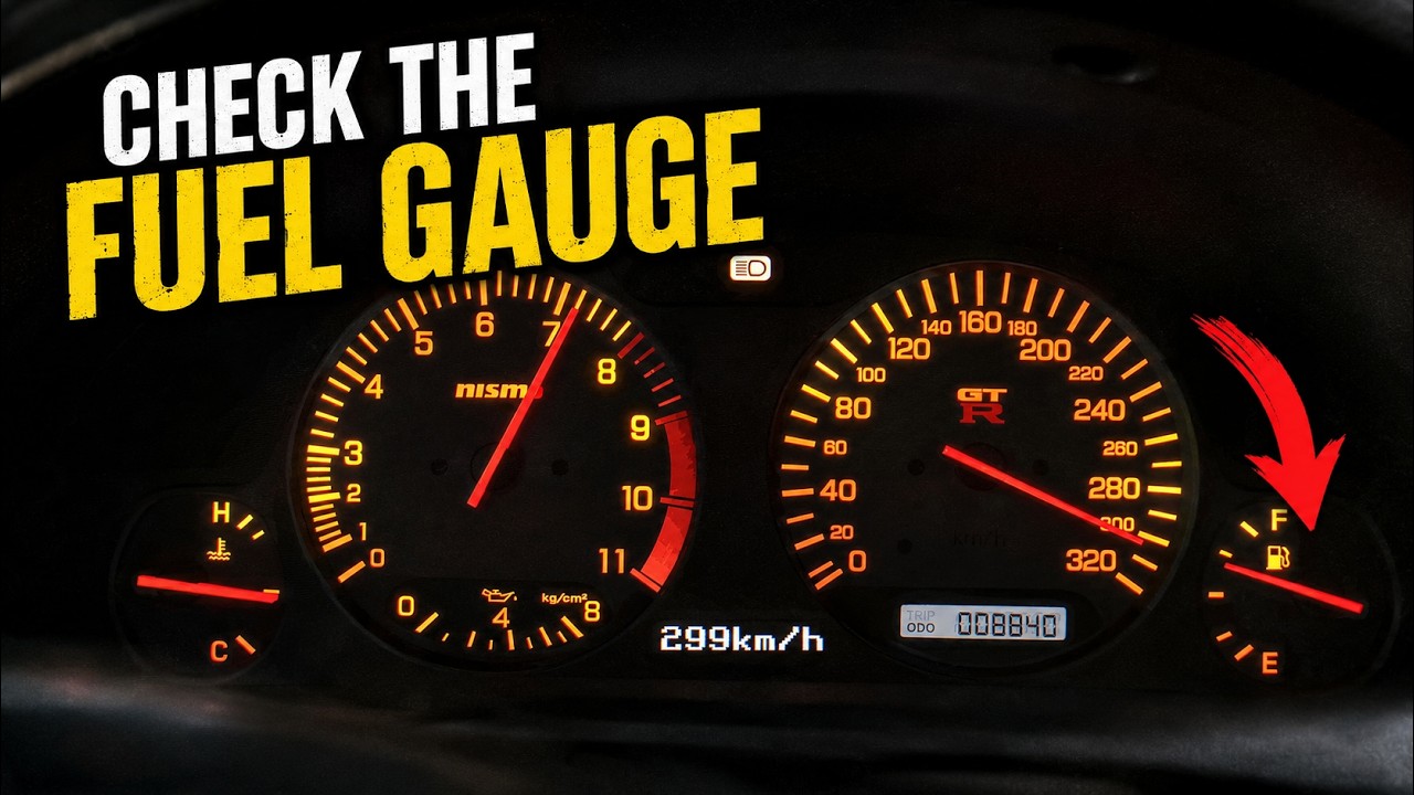 700HP Skyline R34 &mdash; Top Speed Run (CHECK THE FUEL!)