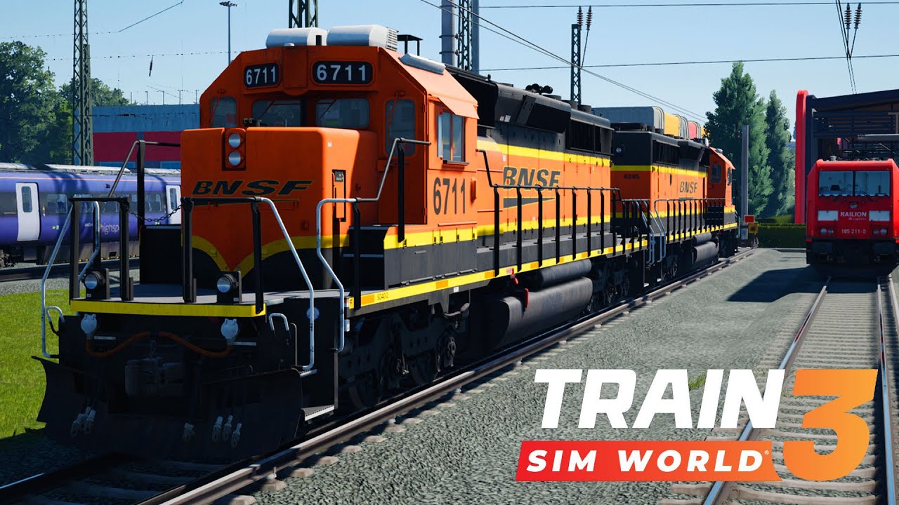 Cold Starting the SD40 2 - Train Sim World 3