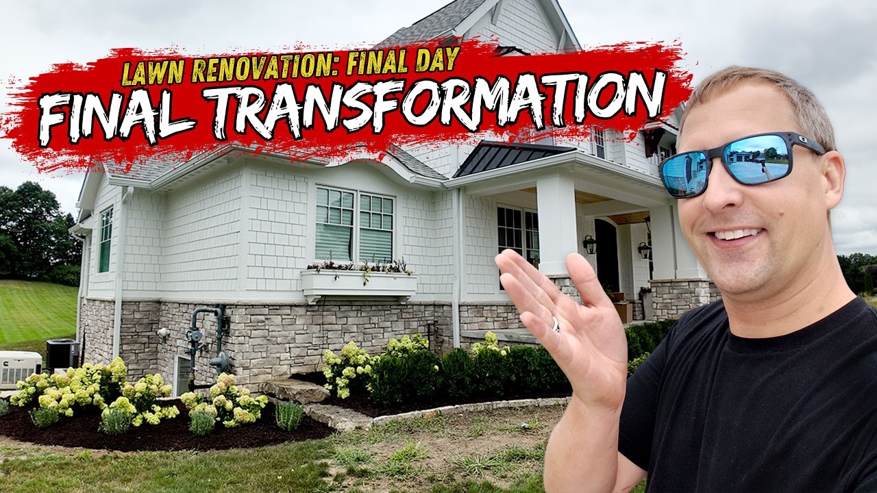 The Big Transformation! Planting Day & The Finishing Touches On Our DREAM Landscape!