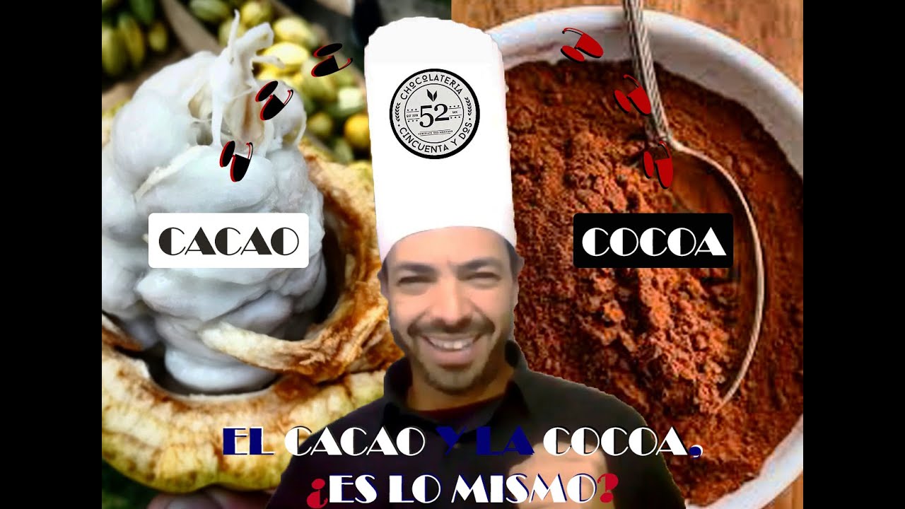 ¿La Cocoa y el Cacao es lo mismo?