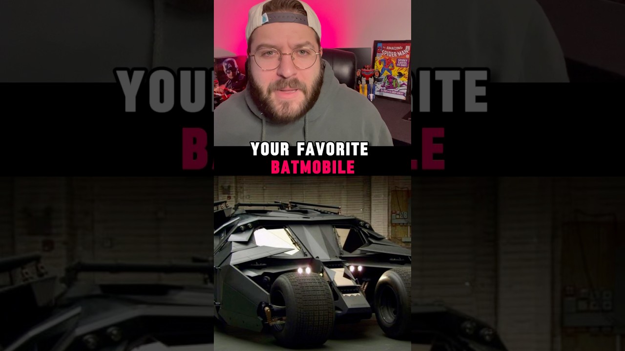 My Top 5 Favorite Batmobiles!