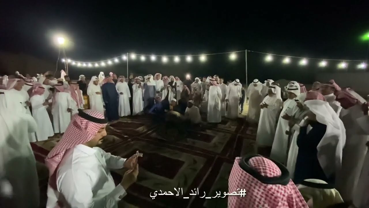 لعب زيد من الموروث الاصيل  في وادي الصفراء غرب المدينة المنورة ... خيف الحزامي .  تصوير رائد الاحمدي