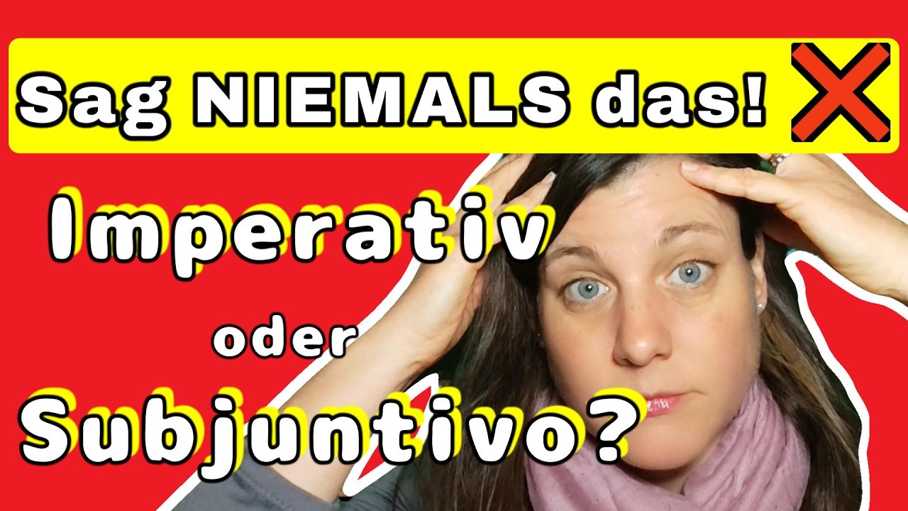 Imperativ oder Subjuntivo? 😱 Dieser Fehler verrät dein Spanisch! 🇪🇸