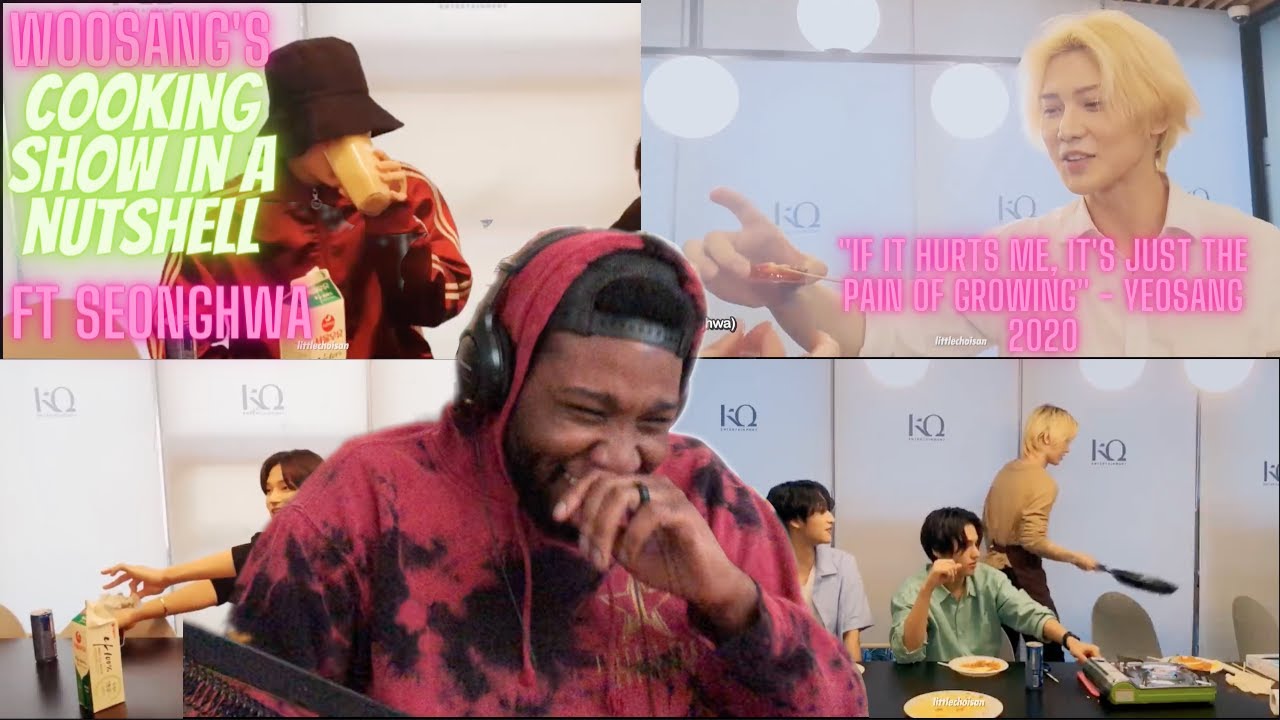 Woosang's Cooking Show In A Nutshell ft Seonghwa Reaction