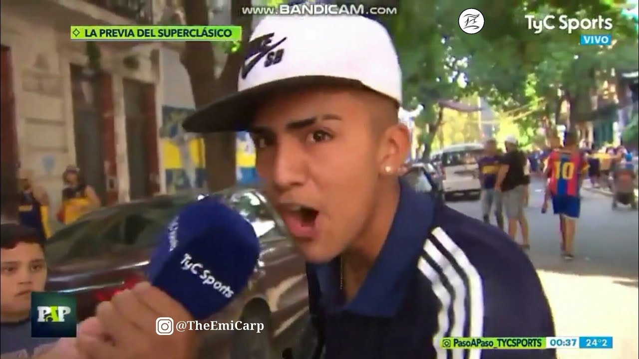 Hincha de boca dice 