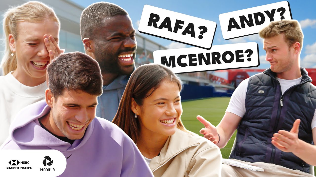 Nadal, Murray & McEnroe Interview Current Tennis Stars (Sort Of) 🤣