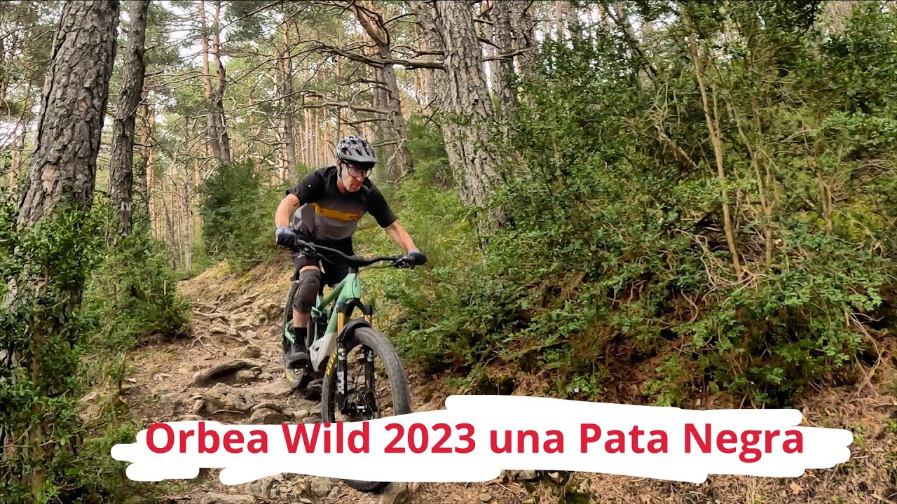 Orbea Wild 2023, esto es Pata Negra!!!!!!