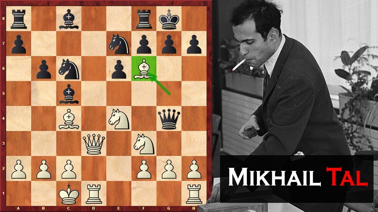 12 Year Old Mikhail Tal Sacrifices His Whole Cavalry
