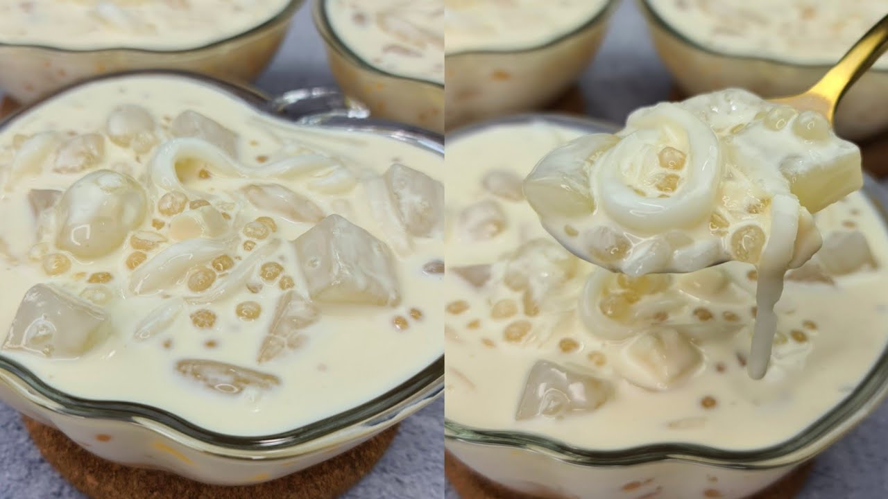 Try to make this on Christmas ,Mouthwatering Dessert ,with Few Ingredients | White Christmas Salad