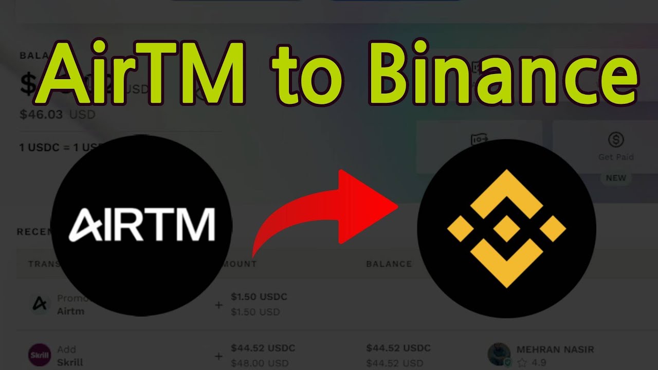 How to Send Money from Airtm to Binance Using USDC (Fast & Easy)