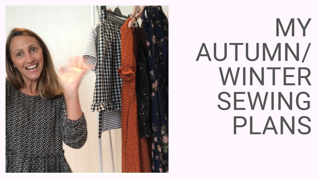 My Autumn Winter sewing plans