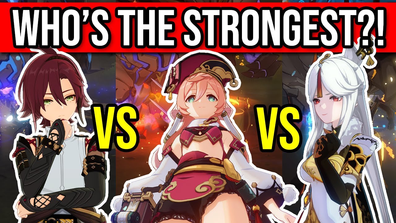 DPS SHOWDOWN! Хэйцзоу против Яньфэя против Нингуана! Кто сильнейший 4★-катализатор?