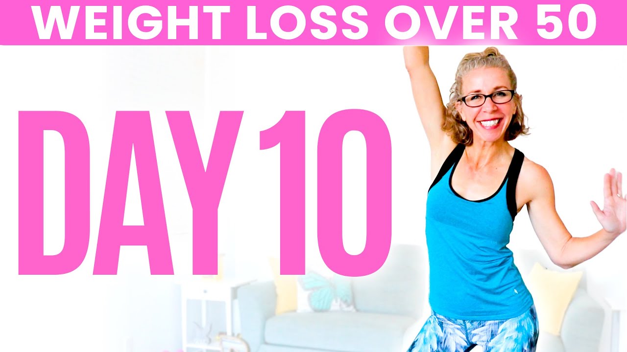 Day TEN - Weight Loss for Women over 50 😅 31 Day Workout Challenge