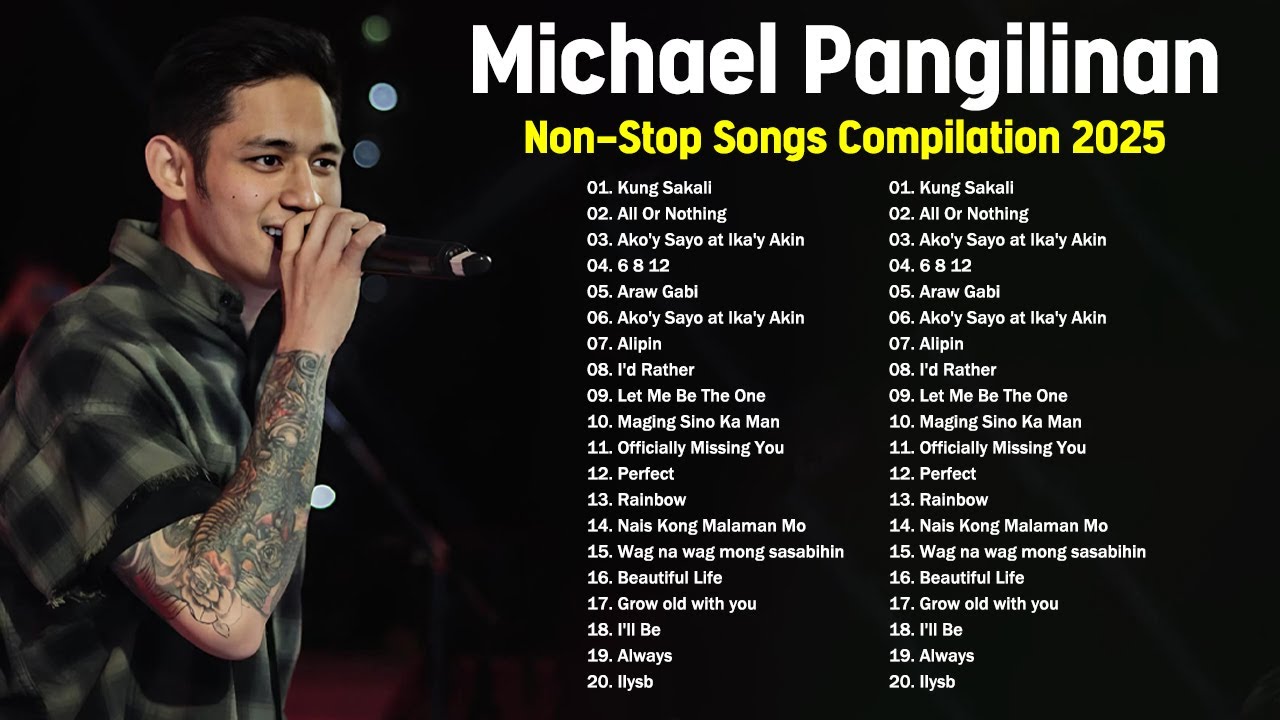 Top Michael Pangilinan Love Songs 2025 | Nonstop OPM Ballads