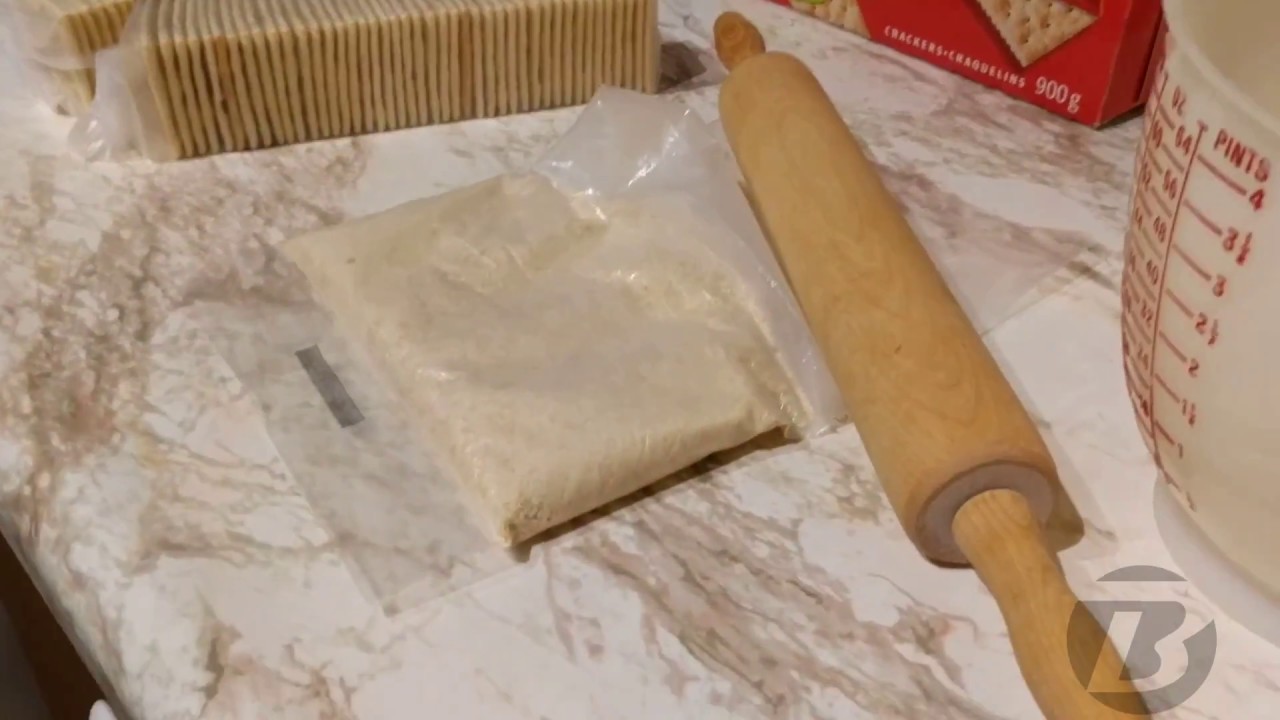 Cracker crumbs