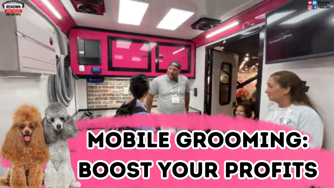 Pet Grooming Trailers - Your Path to Higher Profits with Renown Cargo Trailers | SuperZoo