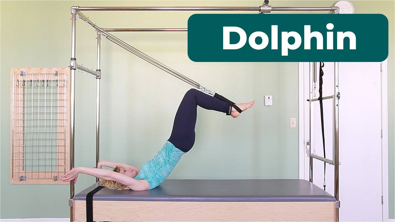 Dolphin on the Trapeze Table/Cadillac ⎮Pilates Encyclopedia