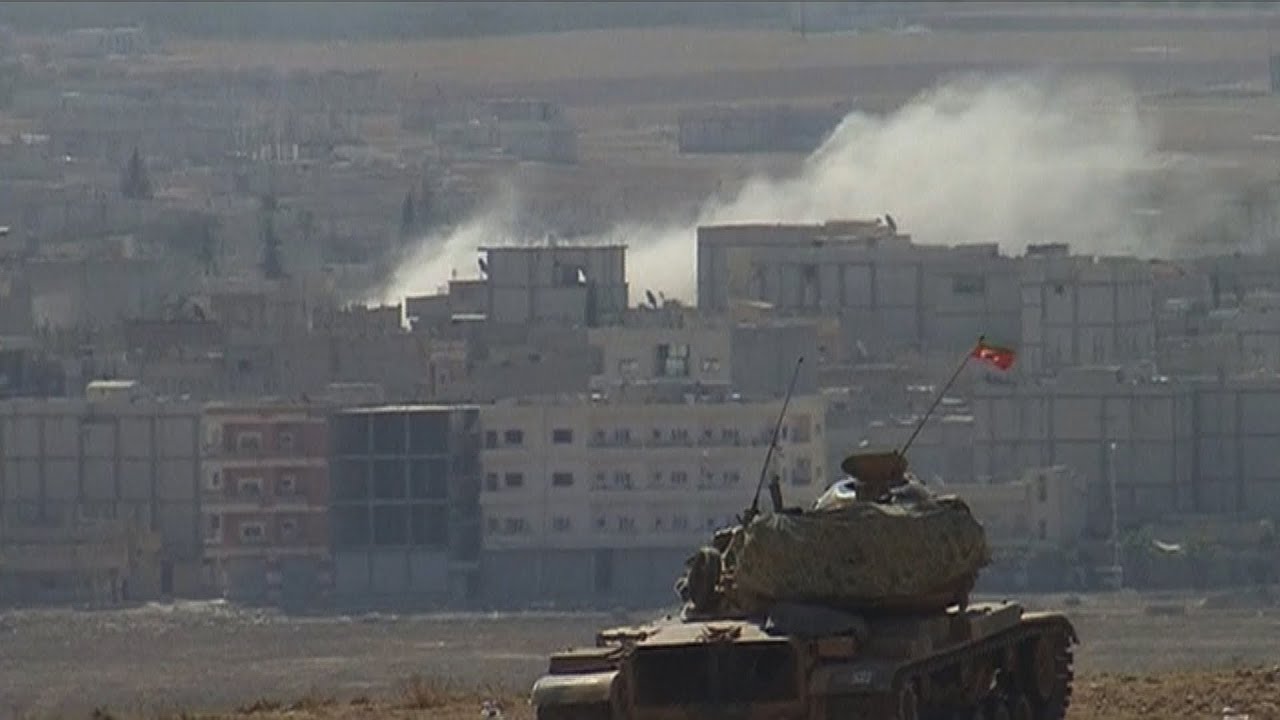 After Ignoring ISIS Assault on Kobani, U.S. Launches Major Strikes & Arms Turkey's Kurdish Foes