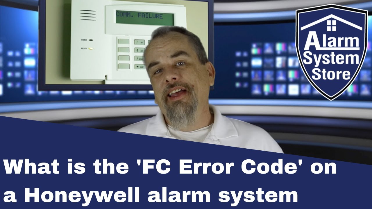 What does 'FC Error Code' mean on a Honeywell alarm system?