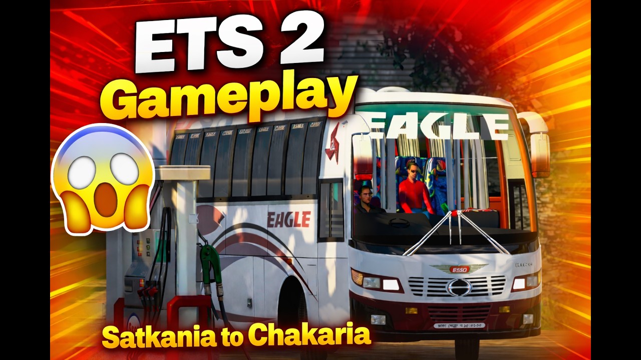 ETS 2 MBD Game Play || 👌😁😁Satkania To Chakaria || Ruff Driving 😈😈