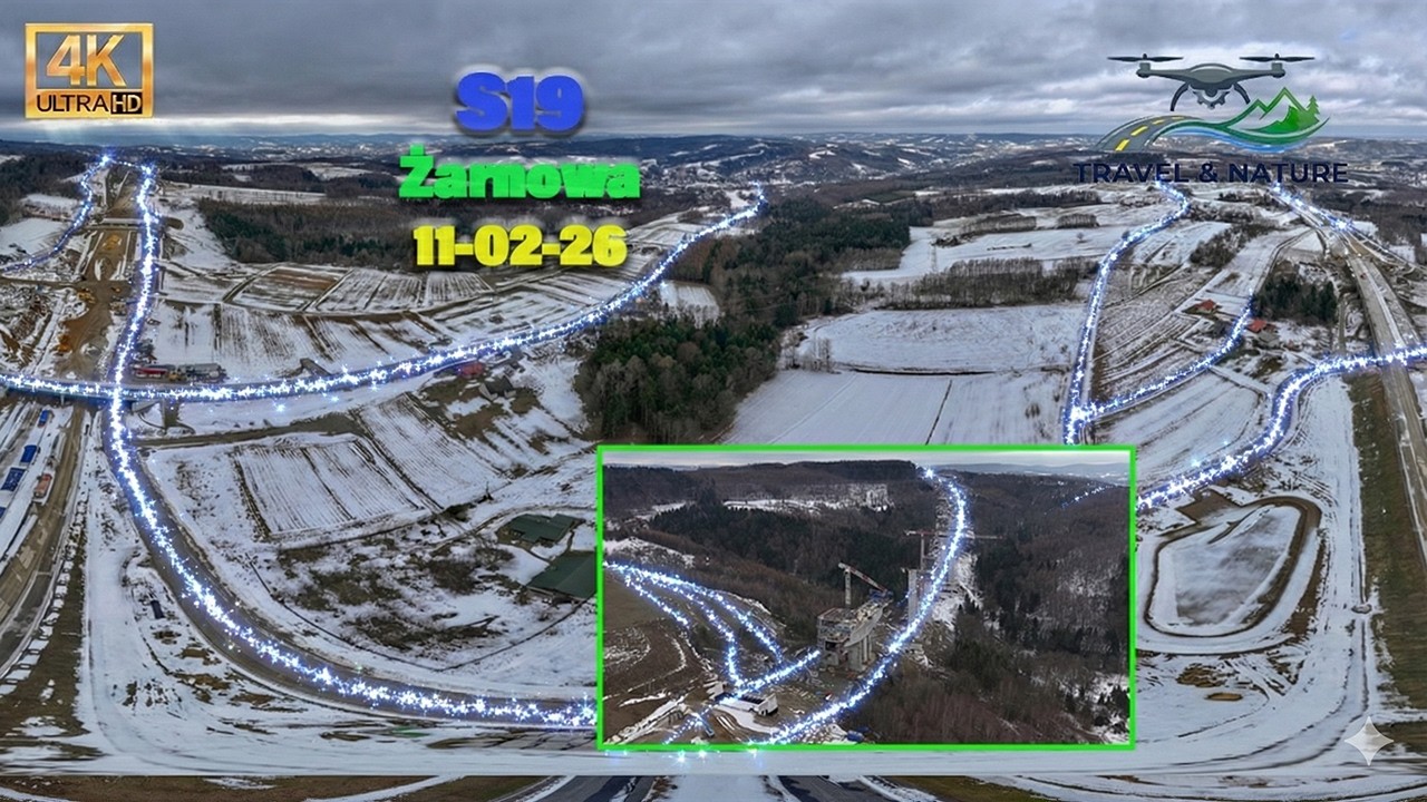 Budowa #S19 #viacarpatia #Żarnowa Luty zapyta o dobre buty, pyta i co? Prace trwają