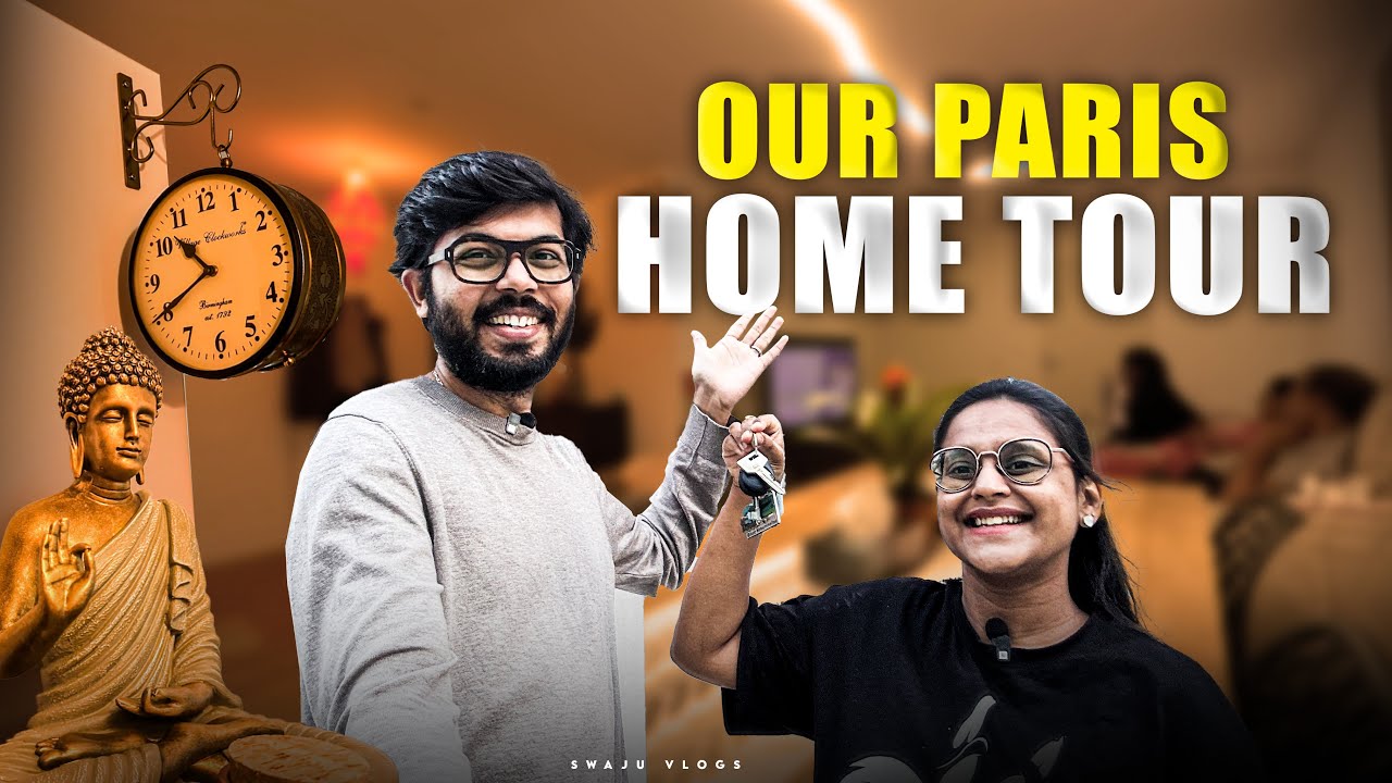 Our Dream Home Tour in Paris🏡| Full Apartment Tour + Total Furnishing Cost | Swaju Vlogs #hometour