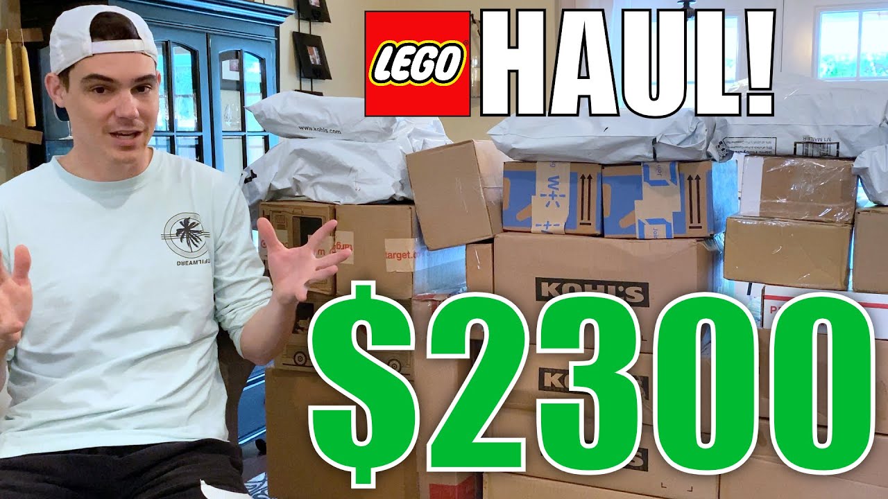 MASSIVE LEGO STAR WARS HAUL! (501st Battle Packs, RARE Sets, & More!)