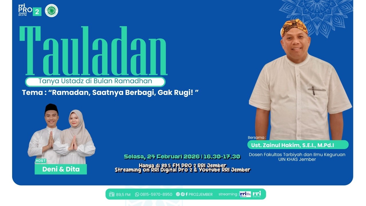 TAULADAN | RAMADAN, SAATNYA BERBAGI, GAK RUGI!