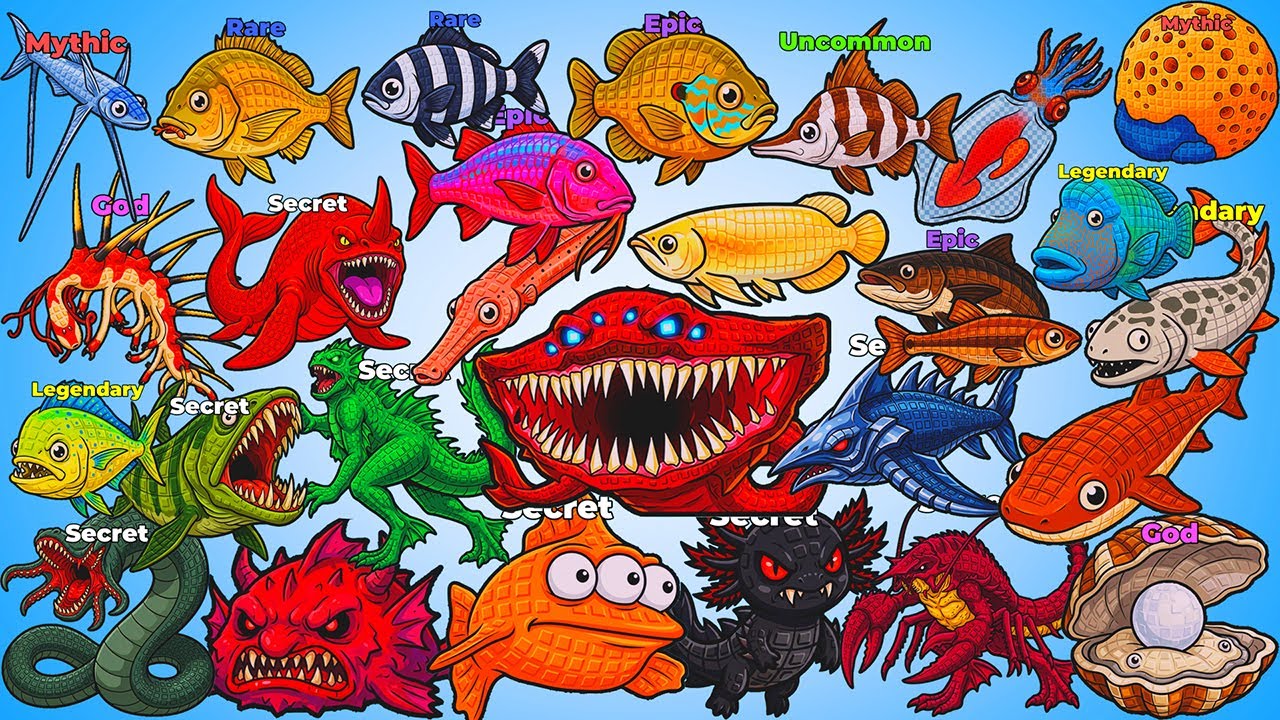 How to get All 218 Fish in Find the Fish [220] Roblox