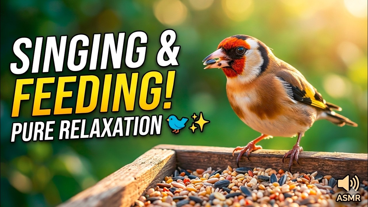 24/7 Live Nature’s Morning Choir: Birds Singing & Feeding 🐦✨ | Pure Relaxation. Forest Symphony