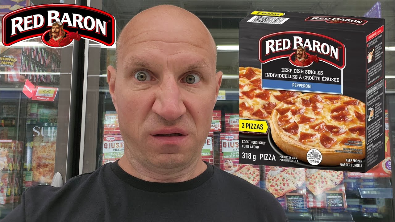 Red Baron Pepperoni Deep Dish Singles!