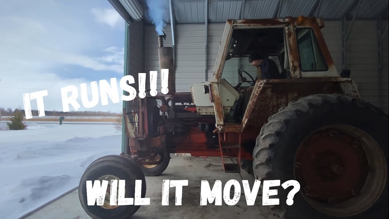 Around the Farm with JT. Will the Basket Case 1070 move???