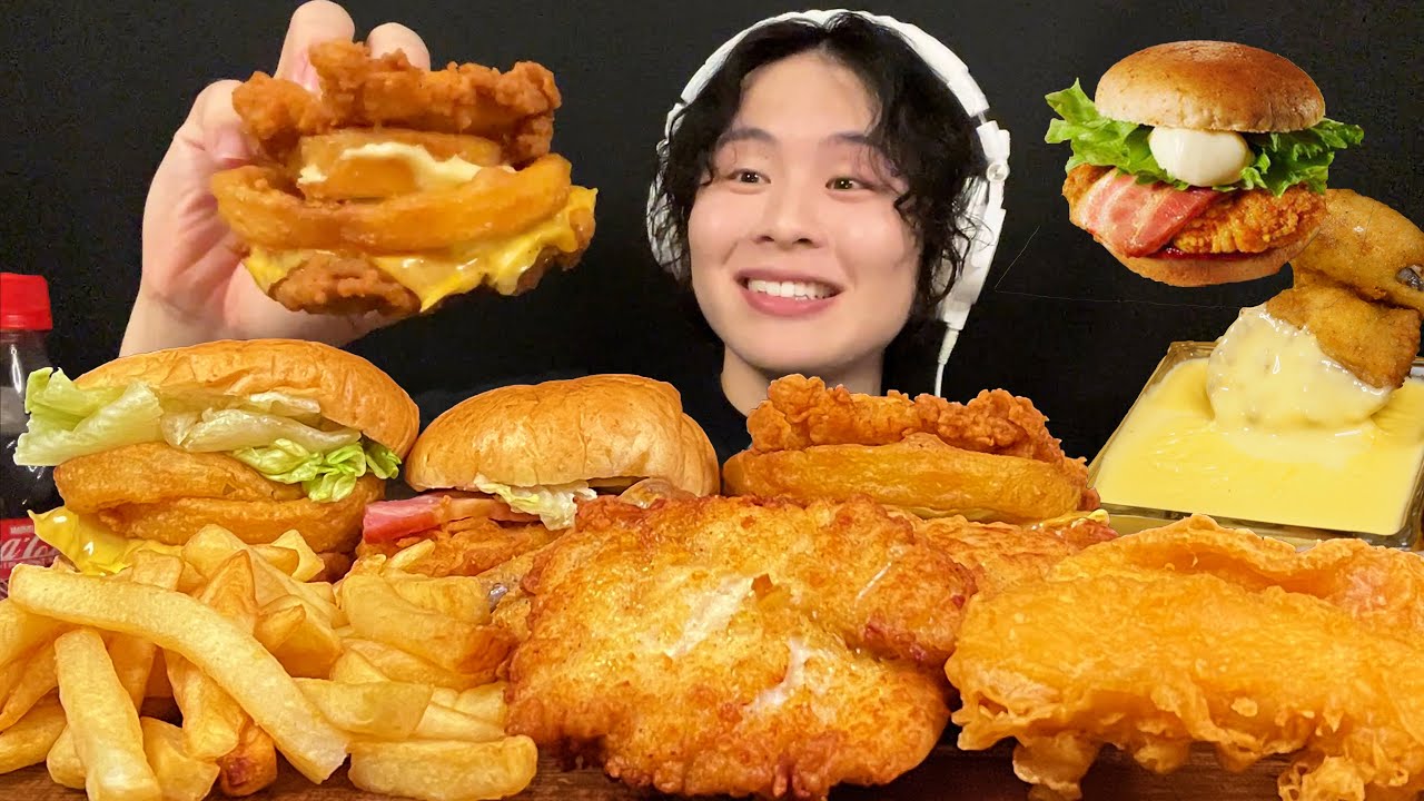 ASMR Eat Kentucky Fried Chicken‼️【звук еды/мукбанг】