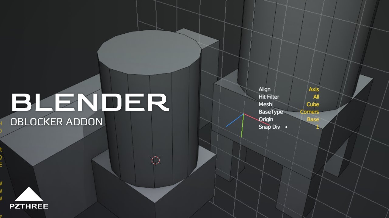 Blender - QBlocker Addon (Free)