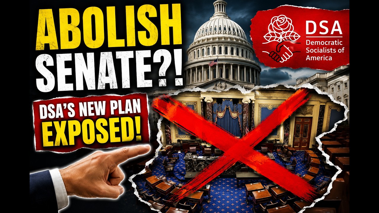 DSA REVEALS Plan To ABOLISH THE SENATE... America May Never Be The Same