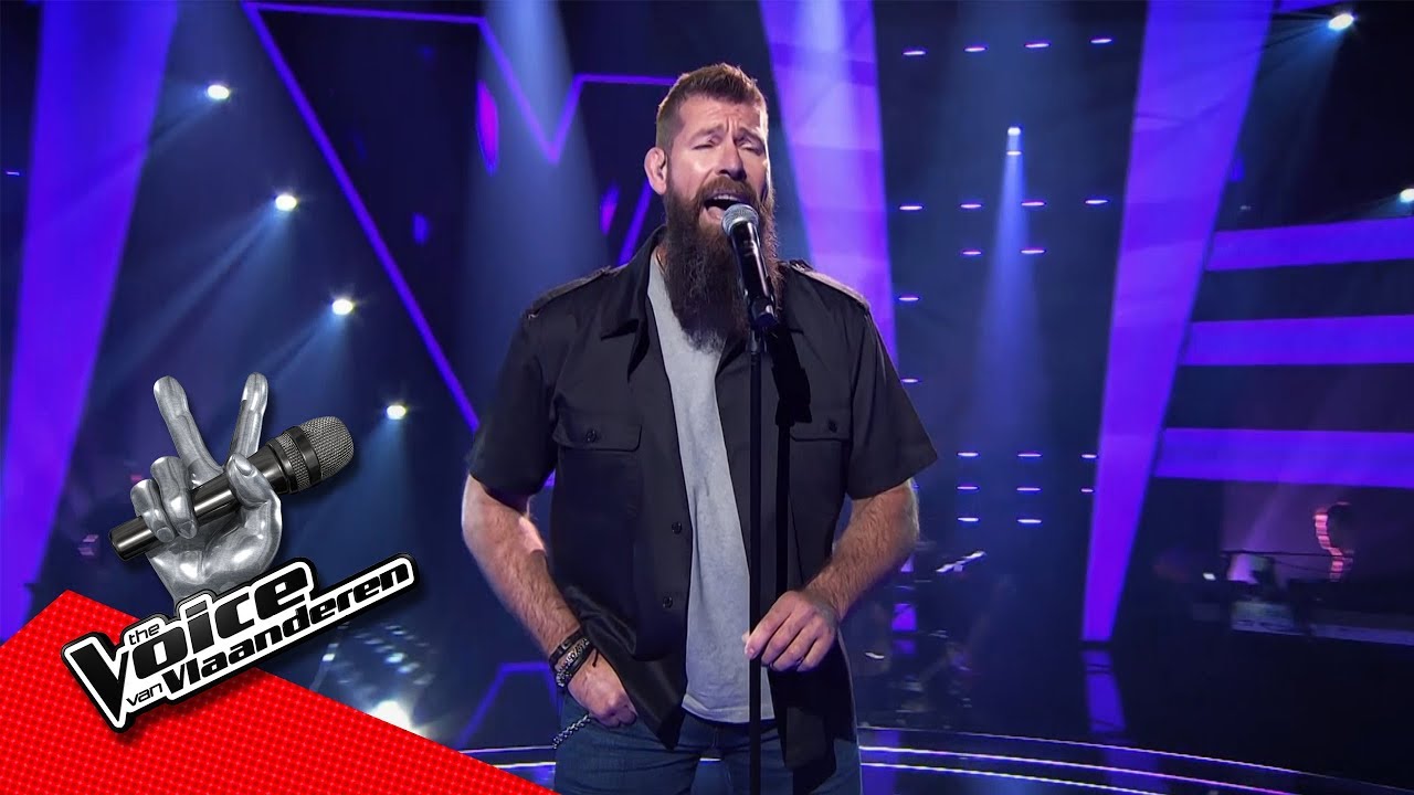 Wim - 'When A Blind Man Cries' | Knockouts | The Voice Van Vlaanderen | VTM