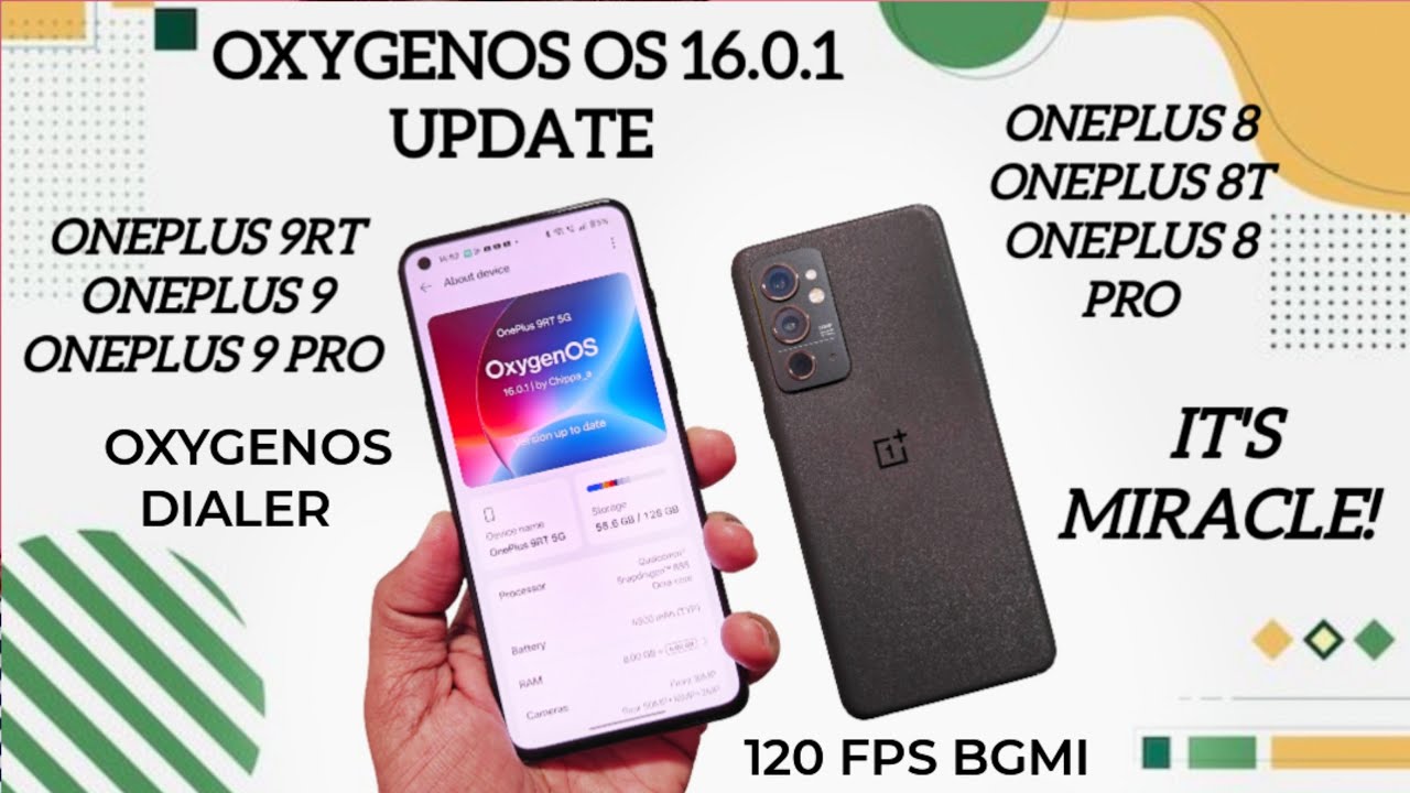 Обновление OxygenOS 16 для OnePlus 9 и 8 — это чудо!