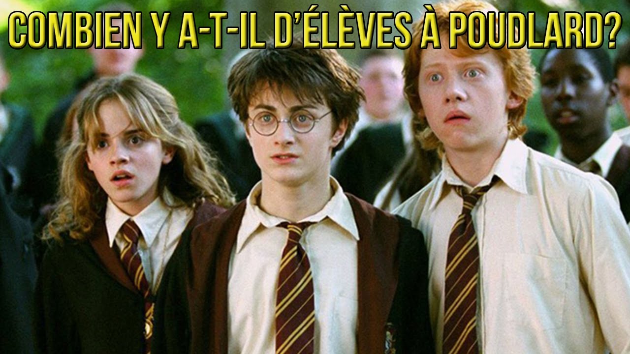 COMBIEN Y A-T-IL D’ÉLÈVES À POUDLARD ? (Harry Potter)