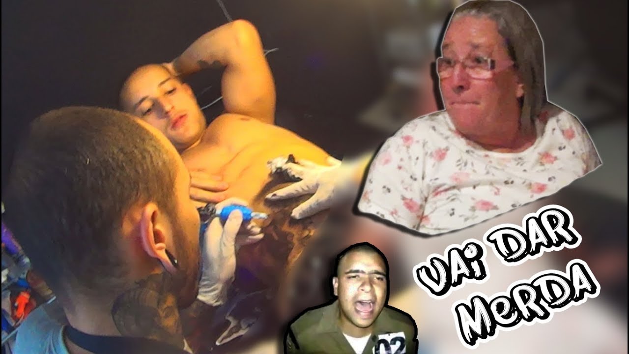 FIZ 3 TATUAGENS EM 1 DIA | REAÇÃO DA MINHA MÃE