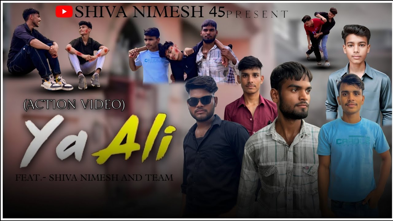 Ya Ali (action video):- shiva nimesh and nimesh team 45 |zubeen garg| gengster song | #song #action 